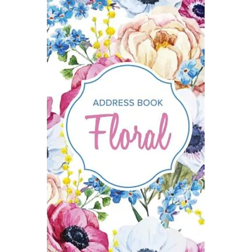 Address Book Floral