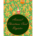 Annual Christmas Card Register
