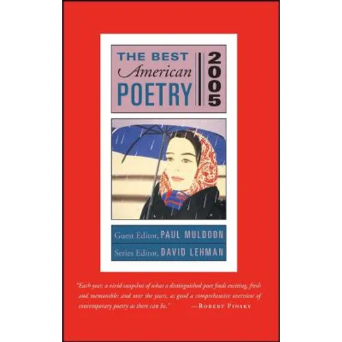 The Best American Poetry 2005: Series Editor David Lehman