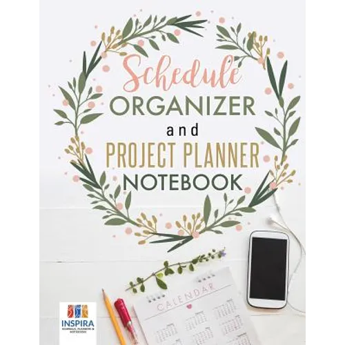Schedule Organizer and Project Planner Notebook