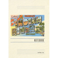 Vintage Lined Notebook Greetings from Indian River, Florida
