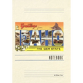 Vintage Lined Notebook Greetings from Idaho, the Gem State