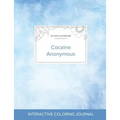 Adult Coloring Journal: Cocaine Anonymous (Butterfly Illustrations, Clear Skies)