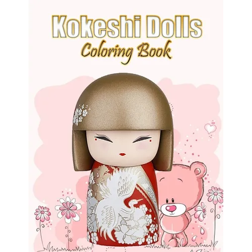 Kokeshi Dolls Coloring Book: A Creative Journey through Japanese Folk Art