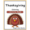 Thanksgiving Coloring Activity Book