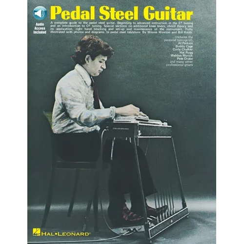 Pedal Steel Guitar Instructional Book with Online Audio Learn E9 and C6 Tuning Beginner to Advanced Techniques