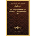 The Adventures Of Caleb Williams Or Things As They Are
