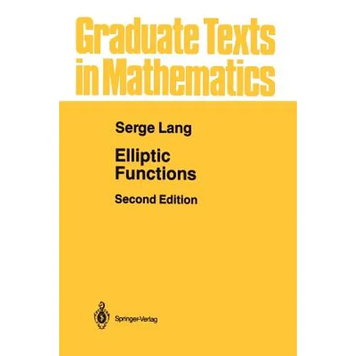 Elliptic Functions
