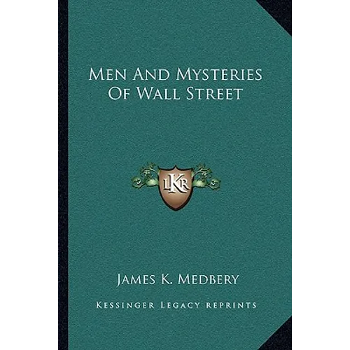 Men And Mysteries Of Wall Street