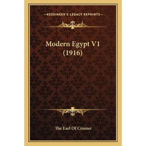 Modern Egypt V1 (1916)