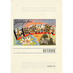 Vintage Lined Notebook Greetings from Boynton Beach - Paperback