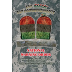 The Black Ten Commandments: National Warning Order - Paperback
