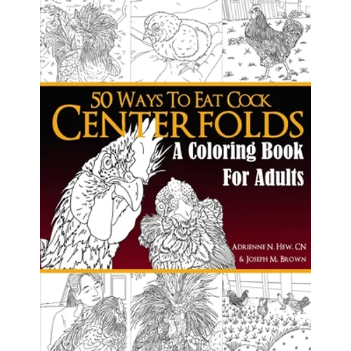 Centerfolds: A Coloring Book for Adults