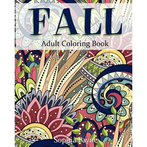 Fall Adult Coloring Book