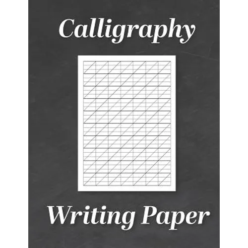Calligraphy Writing Paper: Modern Calligraphy Practice Sheets 120 Sheet Pad