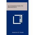 An Introduction To Metaphysics