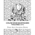 Color Your Nightmares Volumes 1 & 2: Coloring Pages for Stress Relief and Creative Expression