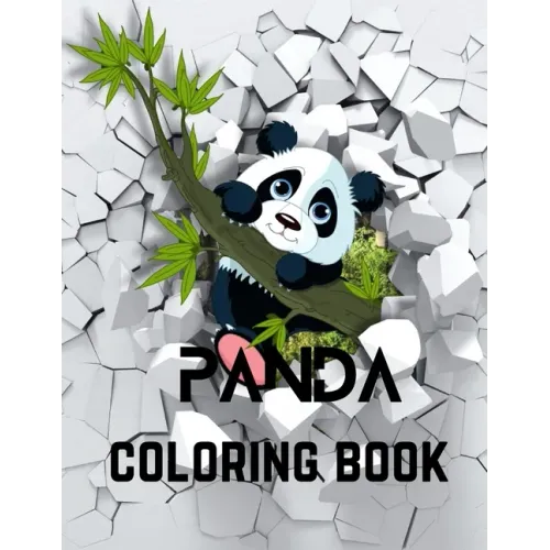 Panda coloring book: A Coloring Book of 35 Unique Panda Coe Stress relief Book Designs Paperback