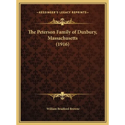 The Peterson Family of Duxbury, Massachusetts (1916)