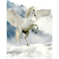 Unicorn Notebook: 100 Pages 8.5" X 11" Wide Ruled Line Paper