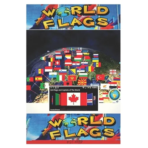 world flags world flags: Fun coloring book for world countries, cool and cute designs for stress relief.