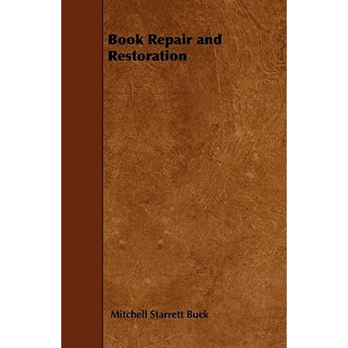 Book Repair and Restoration