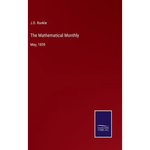 The Mathematical Monthly: May, 1859