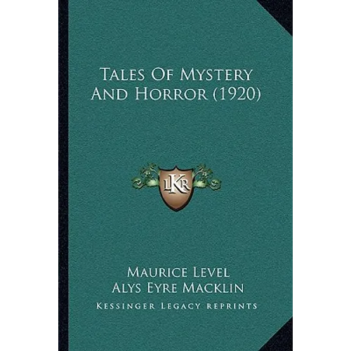 Tales Of Mystery And Horror (1920)