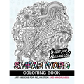 Swear Word Coloring book: An Adult coloring book: Animal design with swear word and flower