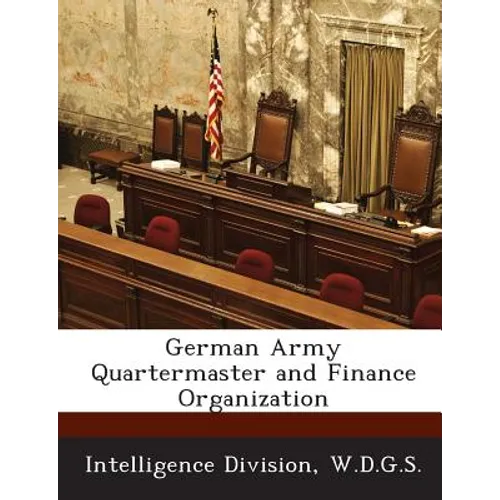 German Army Quartermaster and Finance Organization