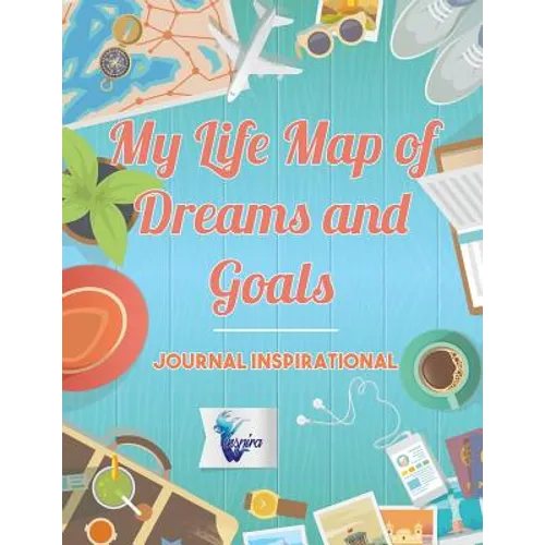 My Life Map of Dreams and Goals Journal inspirational