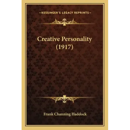 Creative Personality (1917)