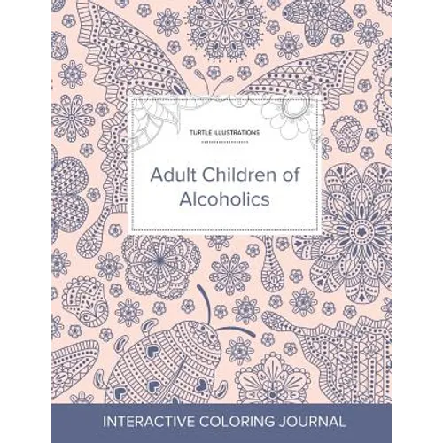 Adult Coloring Journal: Adult Children of Alcoholics (Turtle Illustrations, Ladybug)