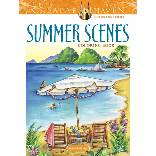 Creative Haven Summer Scenes Coloring Book