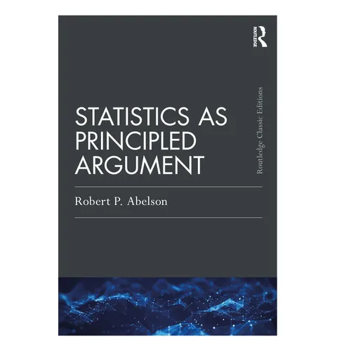 Statistics as Principled Argument - Paperback