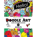 Doodle Art Cute Coloring Books for Adults and Girls: The Really Best Relaxing Colouring Book For Girls 2017 (Cute, Animal, Dog, Cat, Elephant, Rabbit,