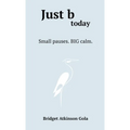 Just b today: Small Pauses. BIG Calm.