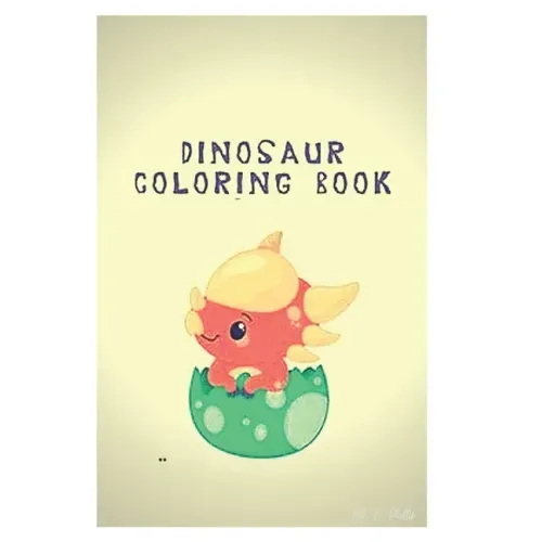 dinosaur coloring book: coloring book for kids 3-8 year old