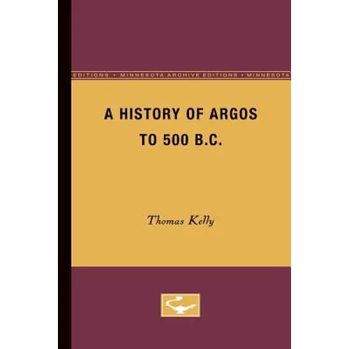 A History of Argos to 500 B.C