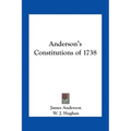 Anderson's Constitutions of 1738