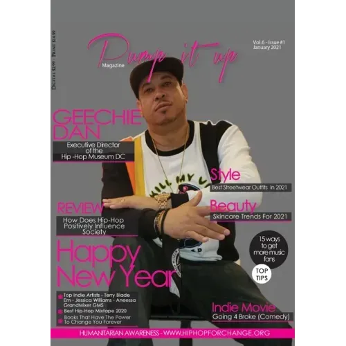 Pump it up Magazine - Geechie Dan - Hip-Hop Museum's Executive Director