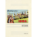 Vintage Lined Notebook Greetings from Cherokee