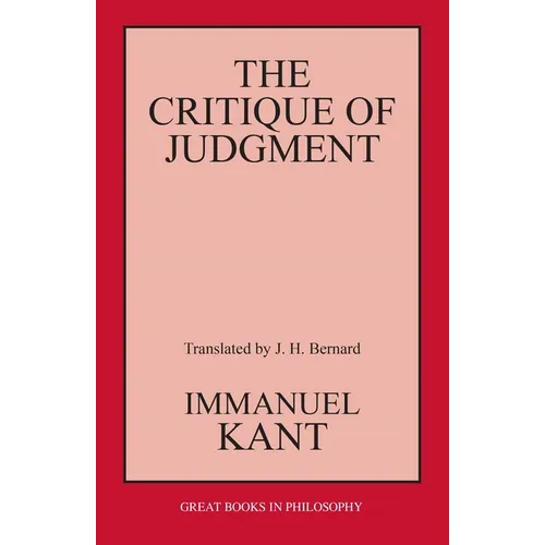 Critique of Judgment