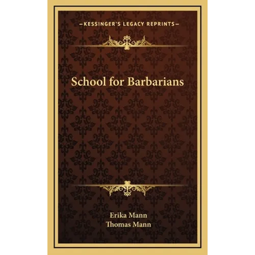 School for Barbarians