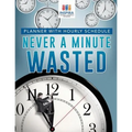 Never A Minute Wasted Planner with Hourly Schedule