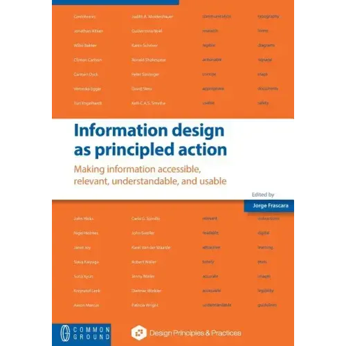 Information design as principled action: Making information accessible, relevant, understandable, and usable