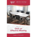 How to Chair an Effective Meeting