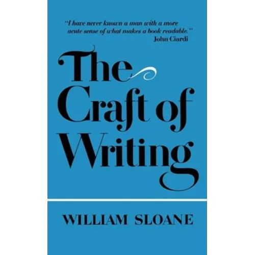 The Craft of Writing