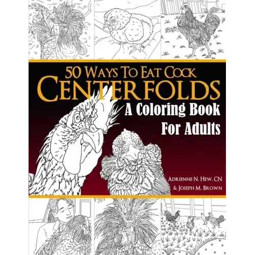 Centerfolds: A Coloring Book for Adults