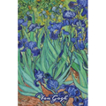 Irises Van Gogh Note Book: Hardcover Journal Notebook Diary with Dot Grid, Lined, Blank Vintage Paper for Writing Drawing Journaling